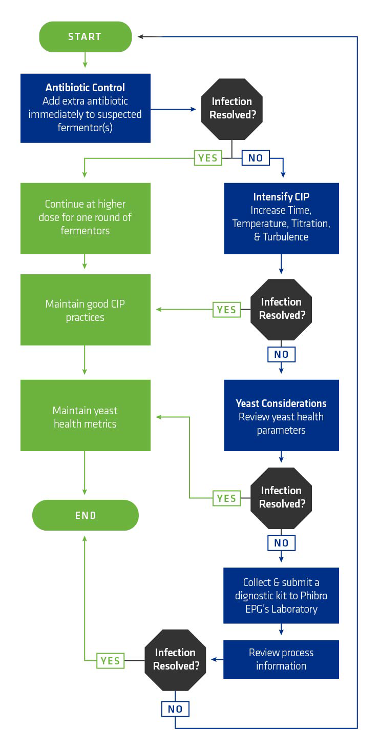 Figure 7. Infection Troubleshooting Guide